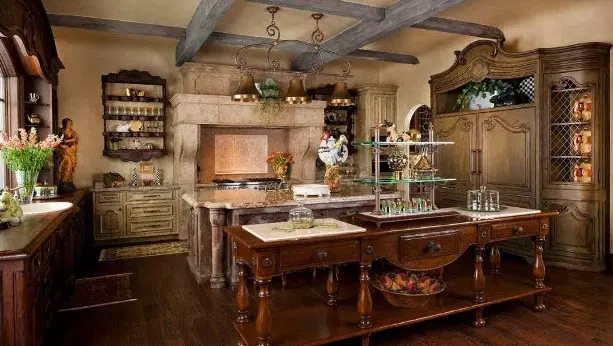 decoracion de cocina antigua